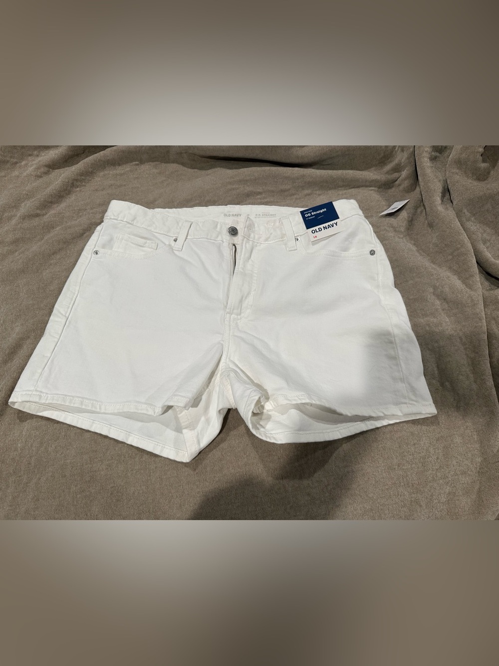 NWT OLD NAVY High Rise OG Straight 3in Inseam size 14